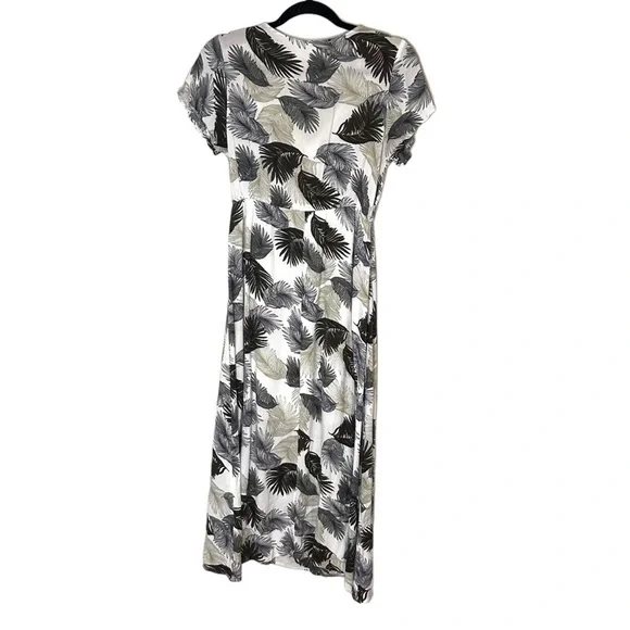 Pink Martini Women's Palm Print Midi Dress - Picture 4 of 9